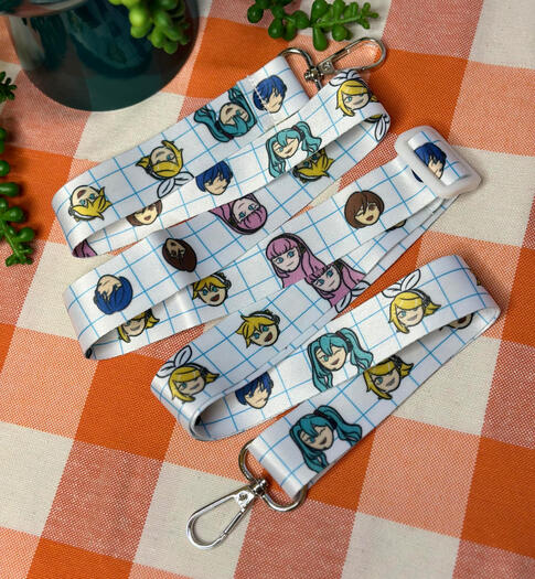 Adjustable Vocaloid Lanyard