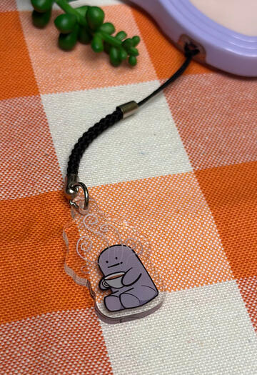 Tea Blorbo Phone Charm