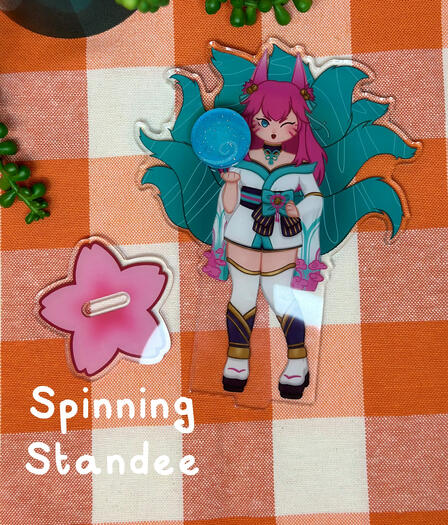 Spirit Blossom Ahri Spinning Standee