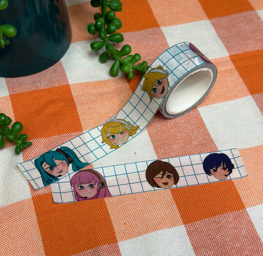 Vocaloid Washi Tape